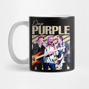 Purple Majesty Deep Band-Inspired Apparel Fit for Rock Royalty Mug